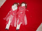 Handmade (I LOVE YOU) Dolls NEW! Made by Crafter in Naperville, Illinois