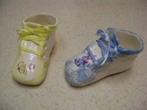 Handpainted Ceramic Baby Shoes in Luke AFB, Arizona