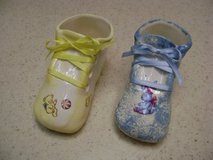 Handpainted Ceramic Baby Shoes in Pearland, Texas