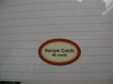 Recipe Cards - New Pack Of 40 Cards Back & Front in Luke AFB, Arizona